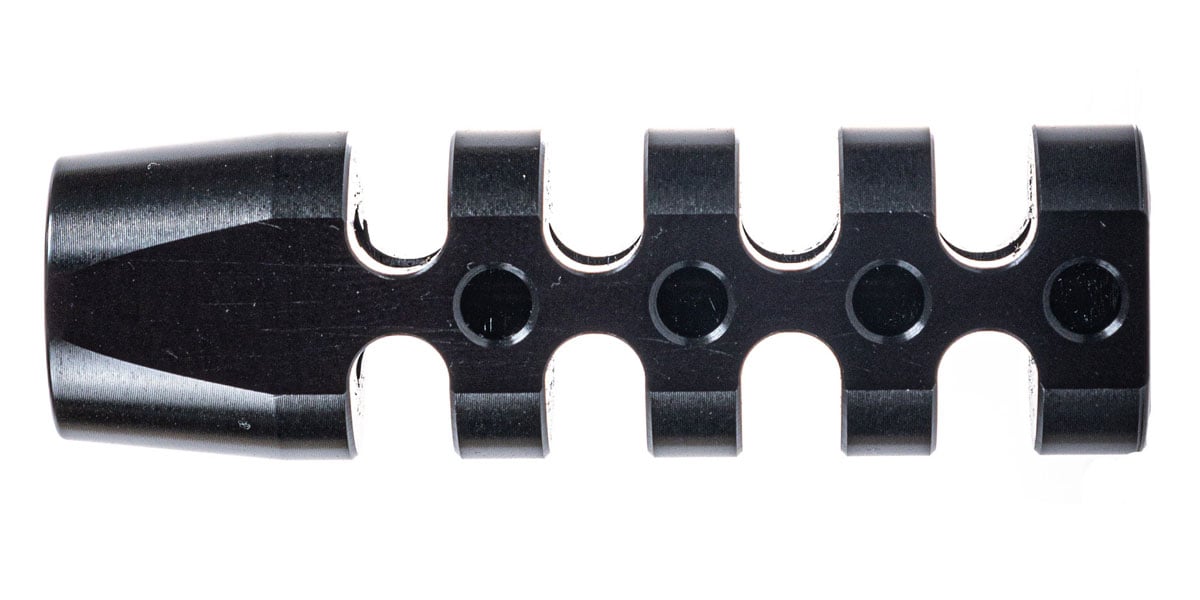 Bowden Tactical AR-15 1/2x28 7/8" Muzzle Brake, Black - J13483-52 - Bowden Tactical
