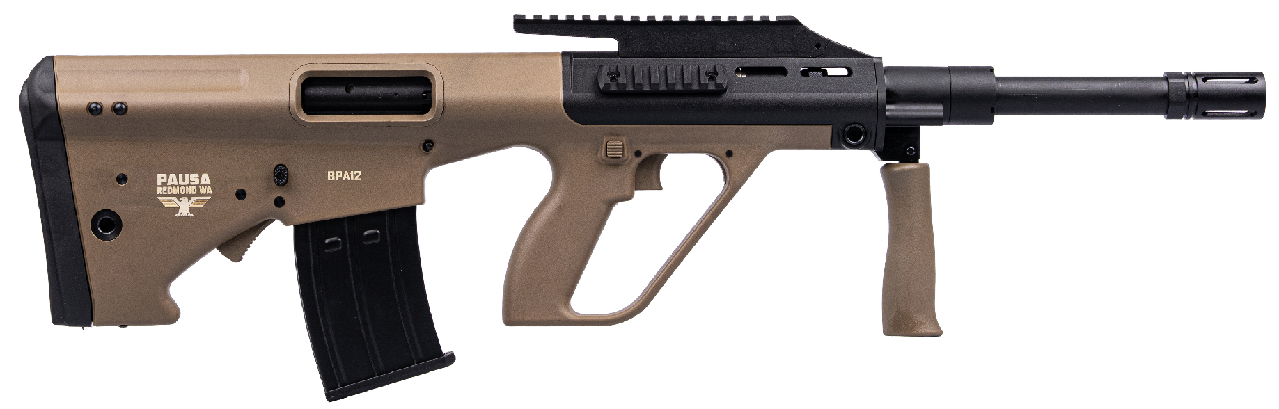 Panzer Arms BPA12 18.5" 12ga 5rd Bullpup Shotgun, FDE