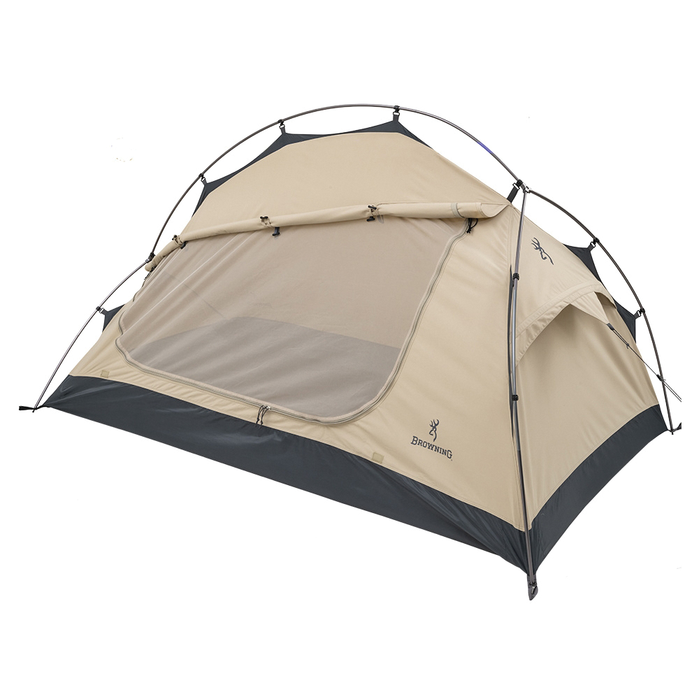 Browning Talon 6' 10" x 3' 7" x 3' 7" 1 Person Tent, Tan - Browning