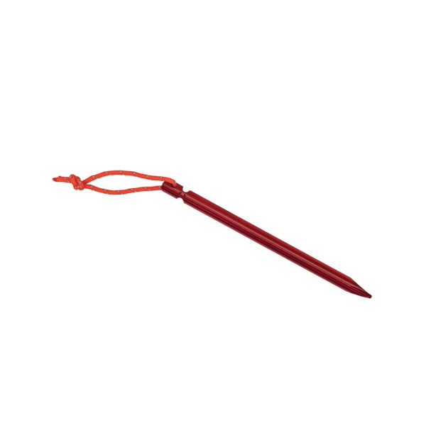 Alps 6" x 0.38" Tri-Stake, Red - Alps