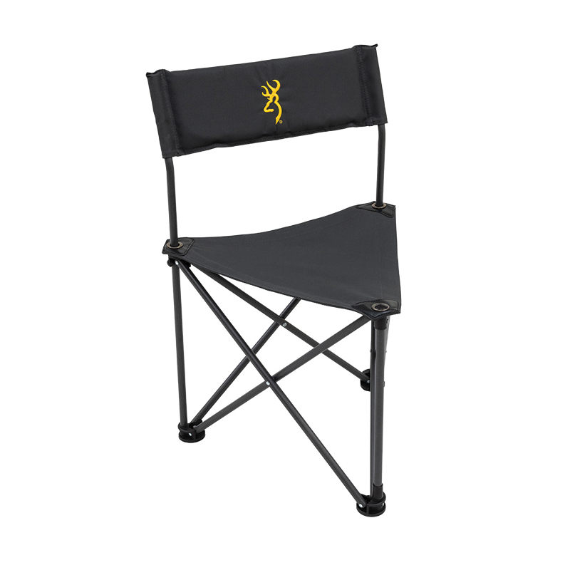 Browning Dakota Camp Chair, Charcoal 375 lb - Browning