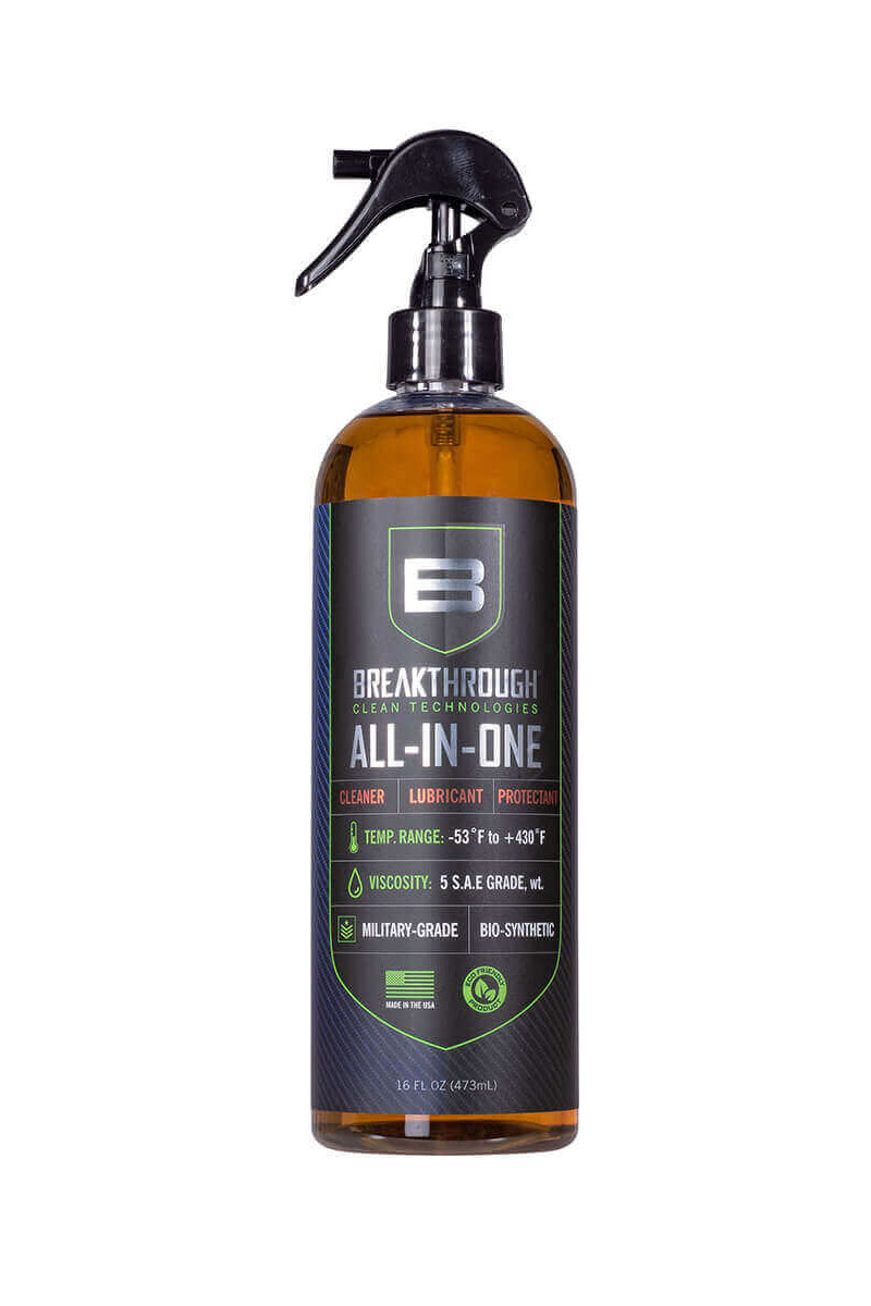 Breakthrough All-In-One CLP, 16 oz Spray Bottle - BB-AIO-16OZ - Breakthrough Clean