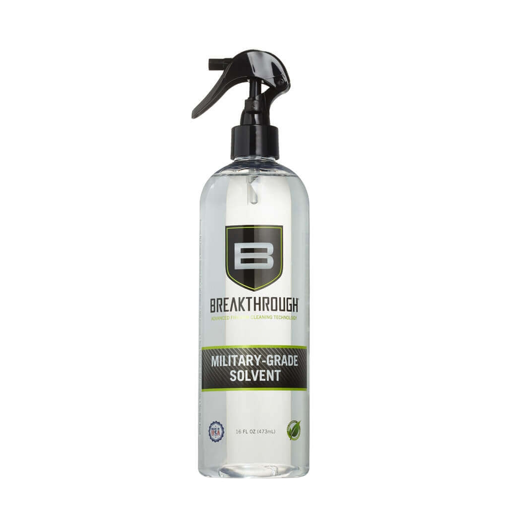 Break Through Breakthrough Military-Grade Solvent 16 fl. Oz. Spray Bottle - BTS-16OZ - Breakthrough Clean