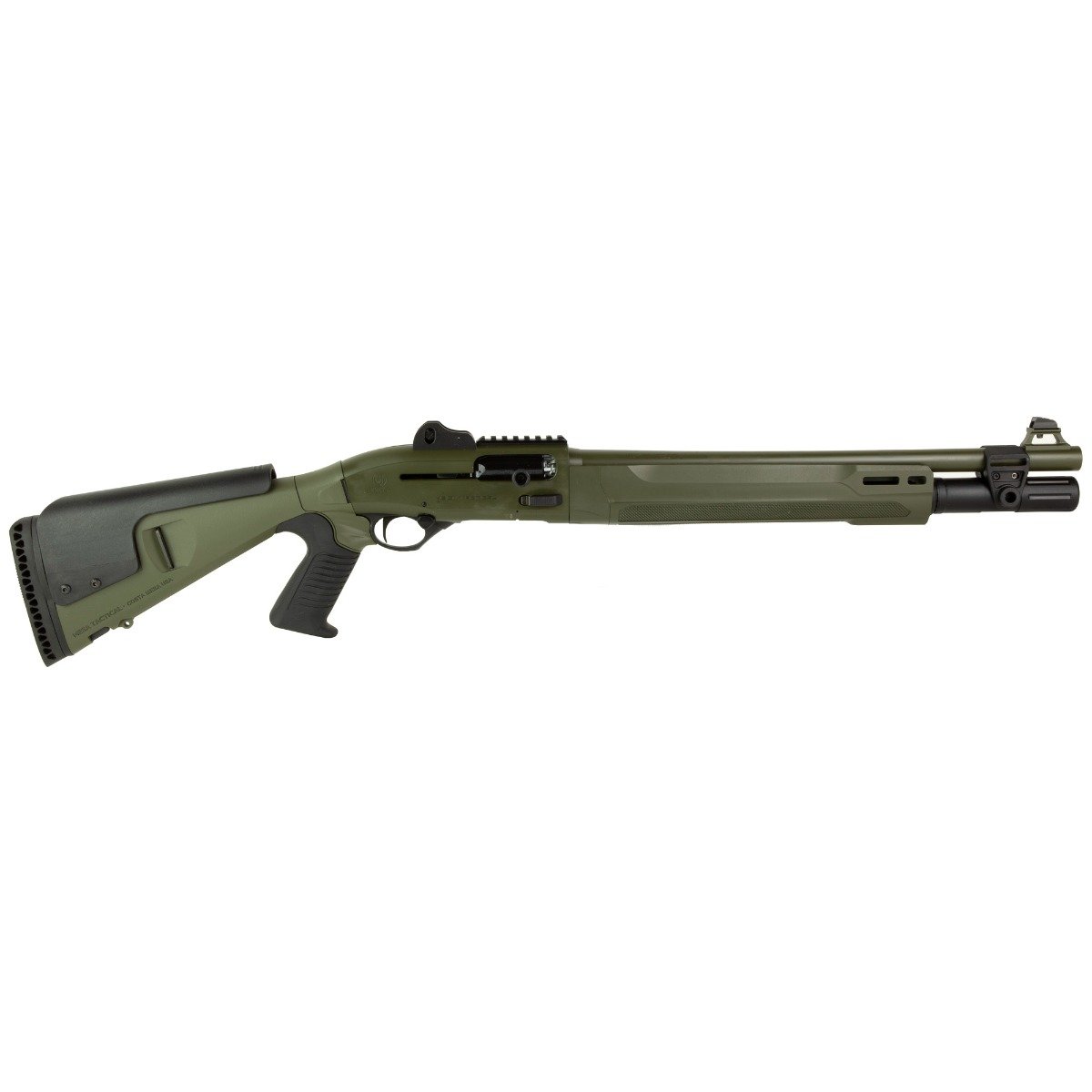 Beretta 1301 Tactical C Mod 2 18.5" 12 Gauge 7rd Shotgun w/ Pistol Grip, OD Green - Beretta