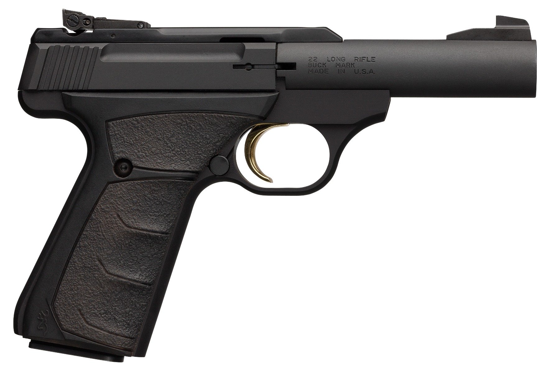Browning Buck Mark Micro Bull .22LR 4" 10rd Pistol, Black - Browning