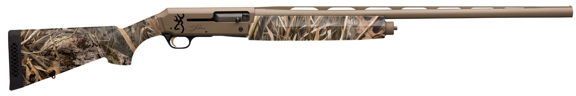 Browning Silver Field 12 Gauge 26" Semi-Auto Shotgun, Mossy Oak Shadow Grass Habitat - 11428205 - Browning