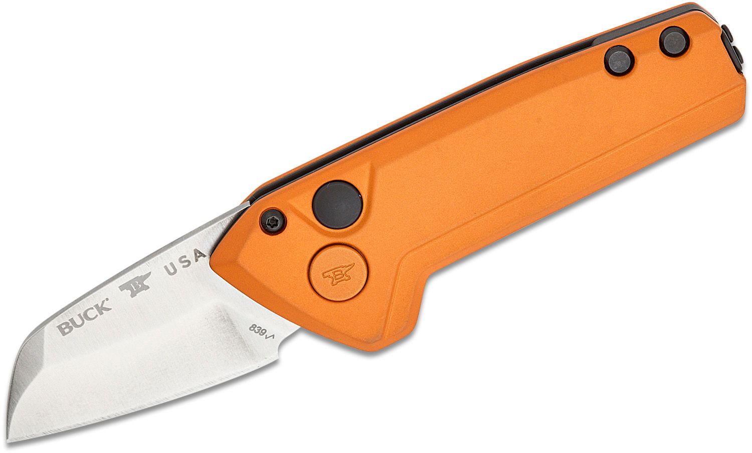 Buck Mini Deploy, Auto, Orange - Buck Knives