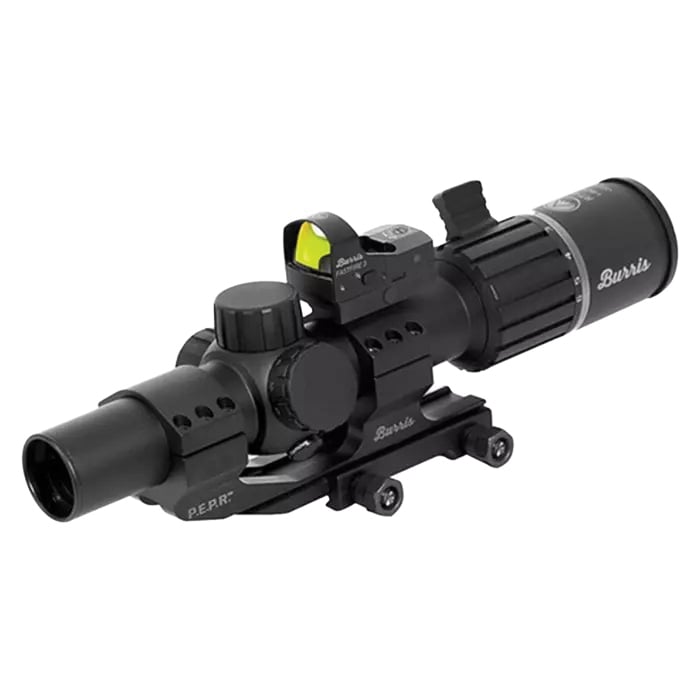 BLEM Burris MTAC 1-6x-24mm Rifle Scope Combo w/ FastFire II & PEPR Mount, Matte Black - Burris Co