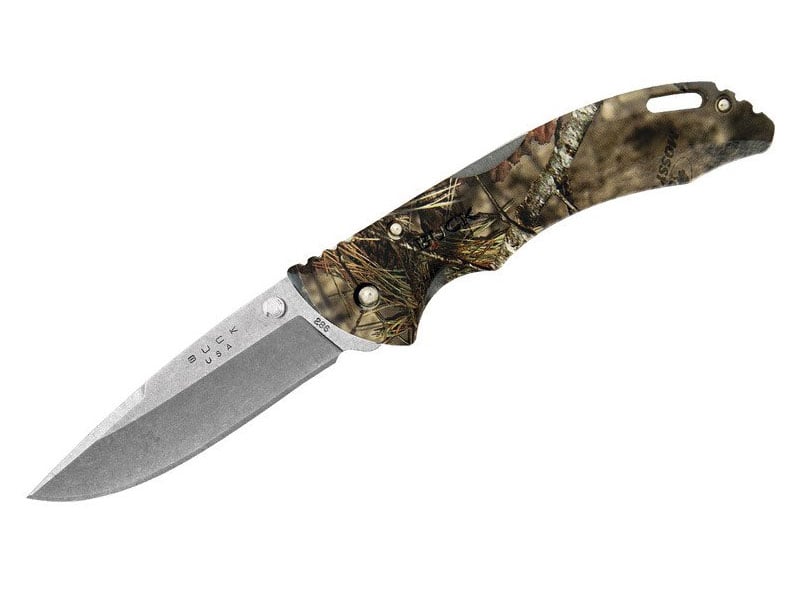 Buck Bantam BHW Drop Point Folding Knife, Mossy Oak Breakup Country - 0286CMS24 - Buck Knives