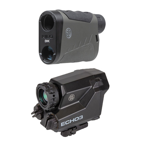Sig Sauer ECHO3 1-6x23mm Thermal Reflex Sight & Sig Sauer KILO3K 6X22mm Rangefinder - 