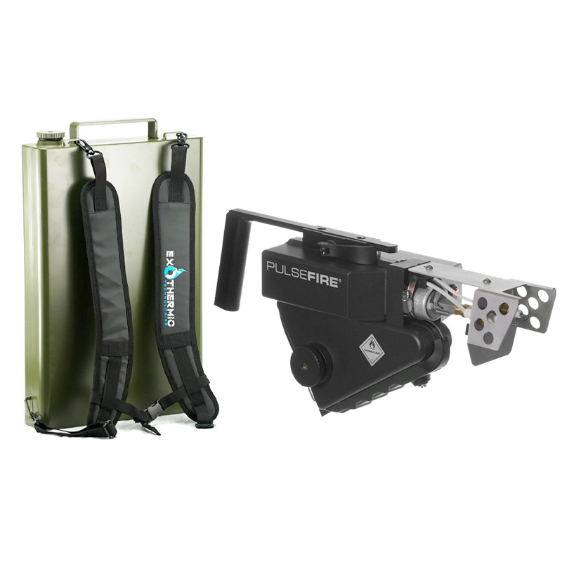 Exothermic Technologies Pulsfire UBF Underbarrel Flamethrower & Backpack Combo