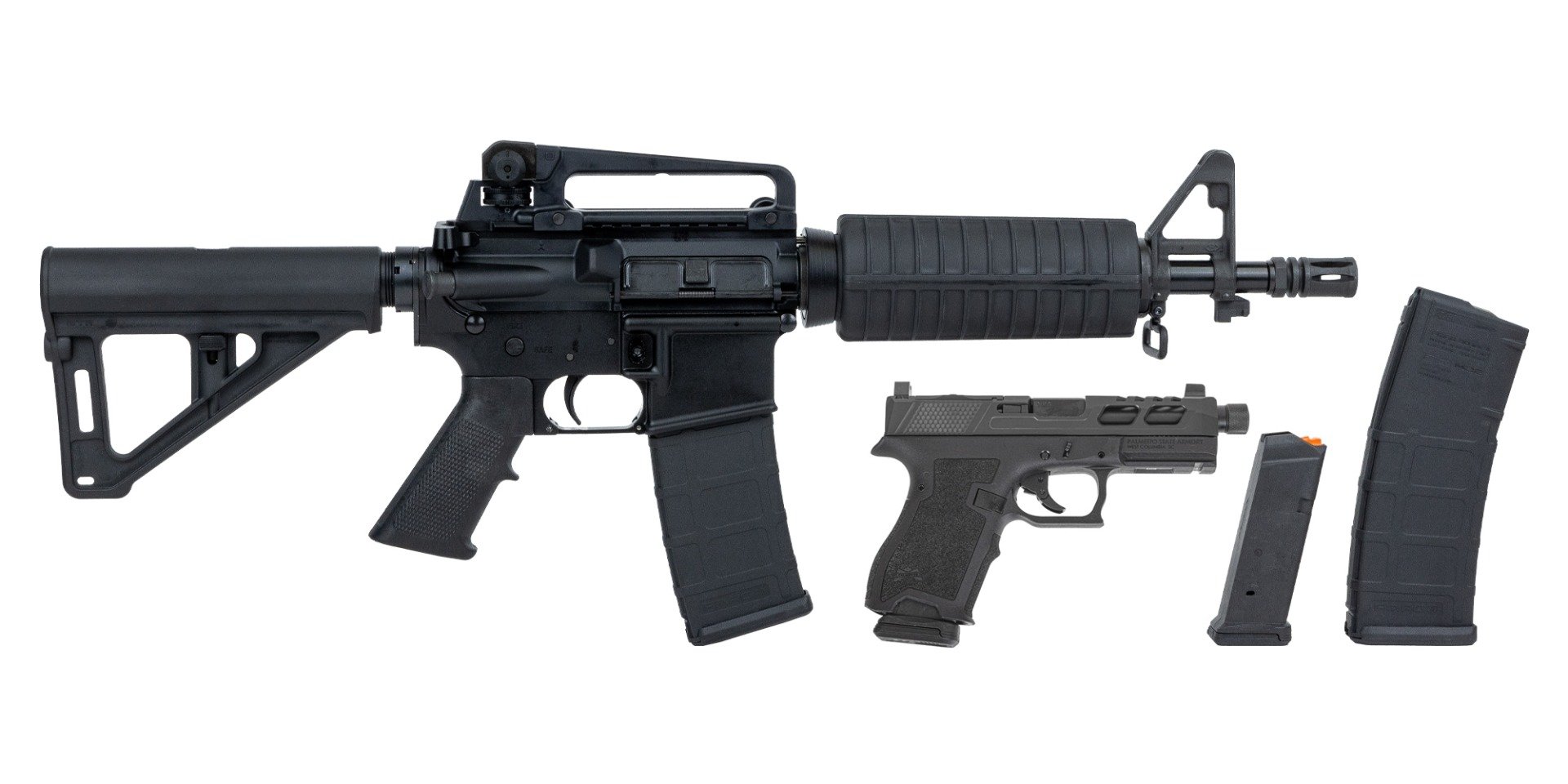 PSA AR-15 Pistol And Dagger Compact Freedom Bundle