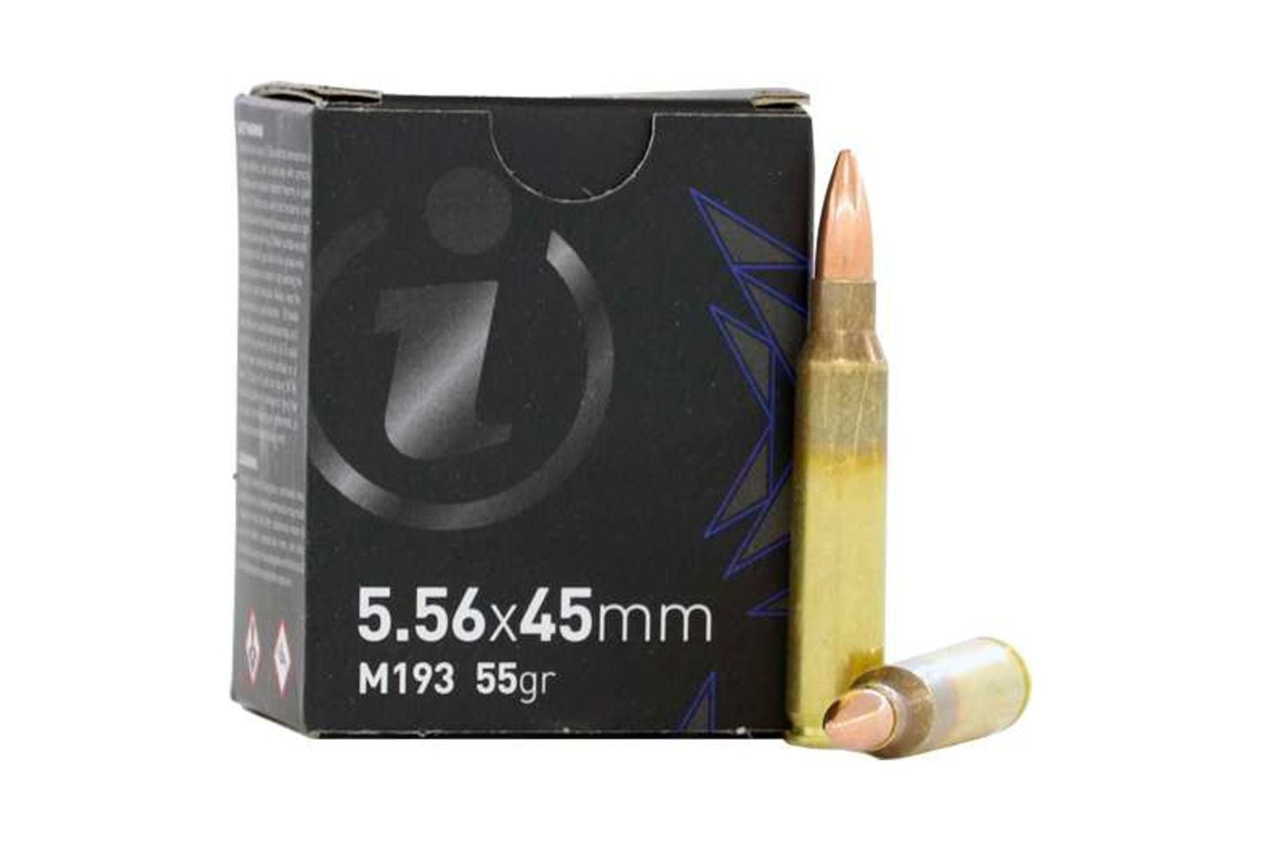 1,000 Rounds of Igman M193 5.56x45mm FMJ 55gr Ammo