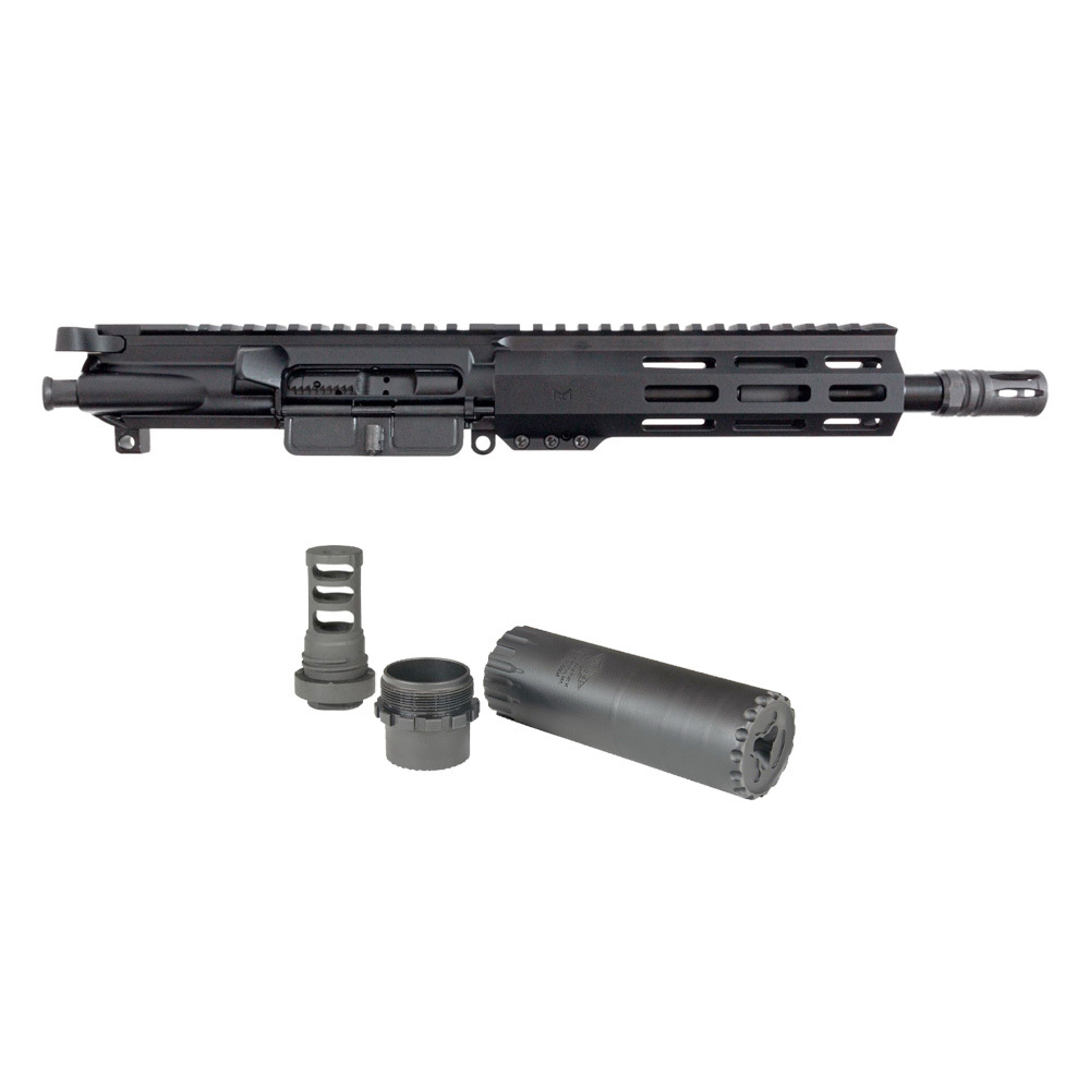 PSA 8.5" 300 Blackout Hex M-Lok Railed Upper & YHM Resonator K Suppressor - 