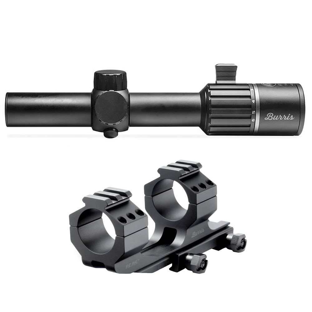 Burris RT-6 1-6x24mm Rifle Scope & Burris AR-P.E.P.R. 30mm Scope Mount
