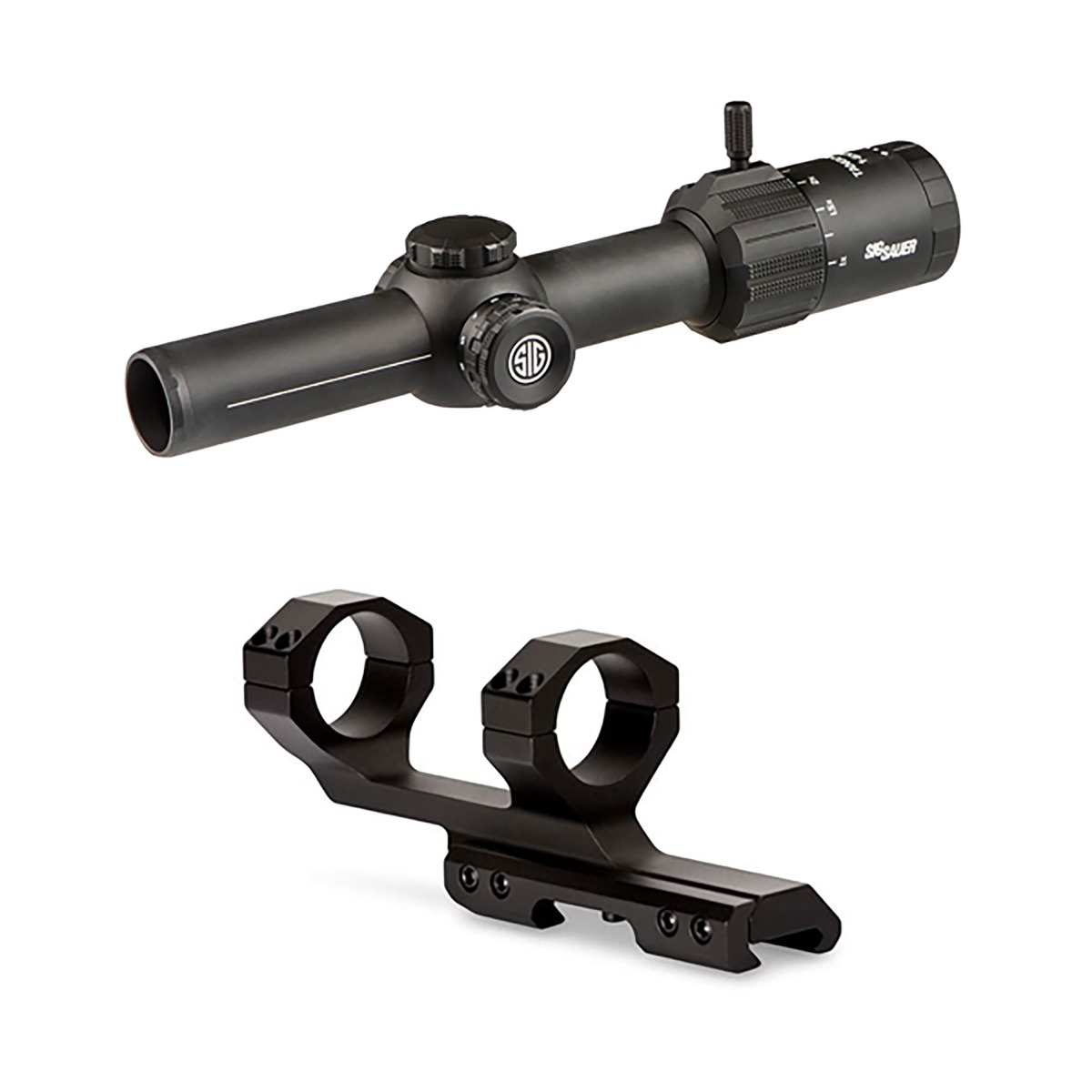 Sig Tango MSR 1-6x24mm Rifle Scope & Vortex Cantilever Mount - 