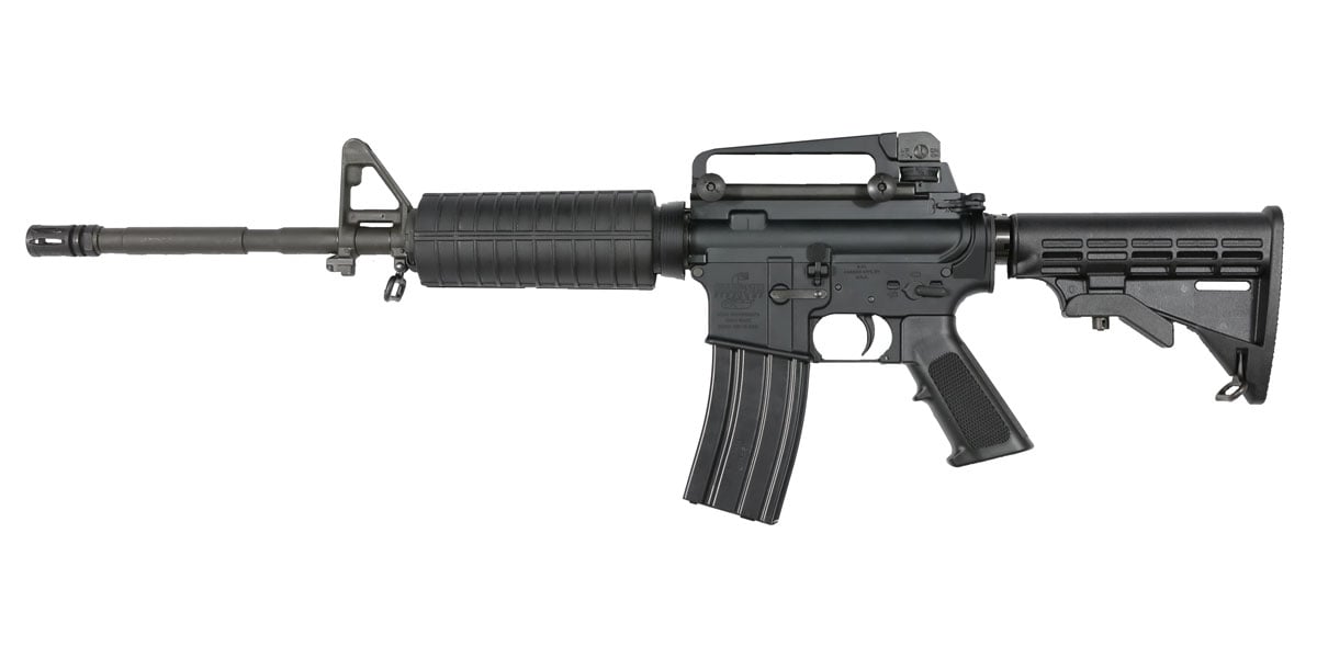 Bushmaster XM-15 Standard 16" A3 Patrolman's 5.56 Semi-Automatic AR-15 Carbine - 90831