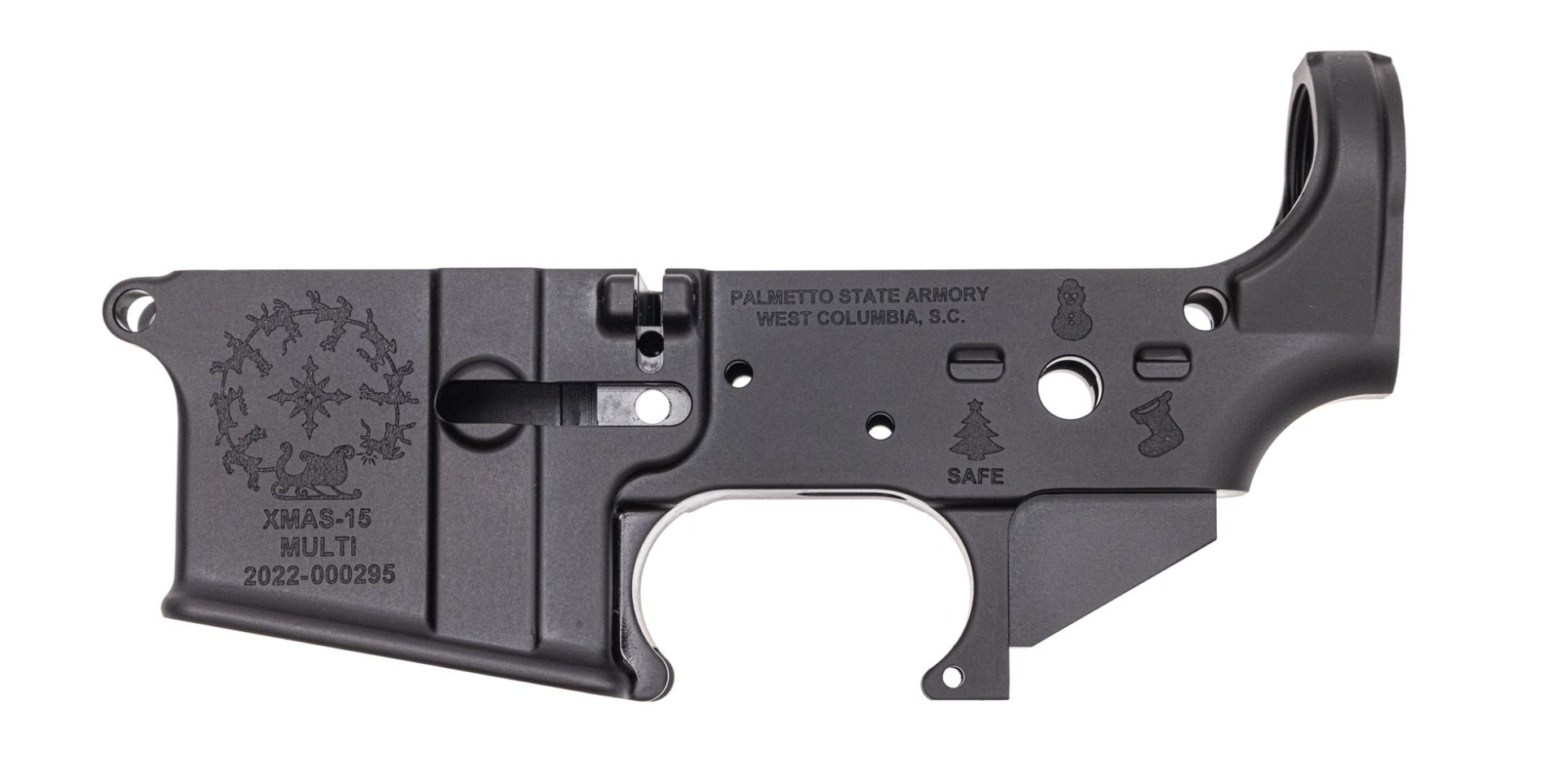 Blem PSA AR-15 Lower Receiver - XMAS-15, Multi Caliber - Palmetto State Armory