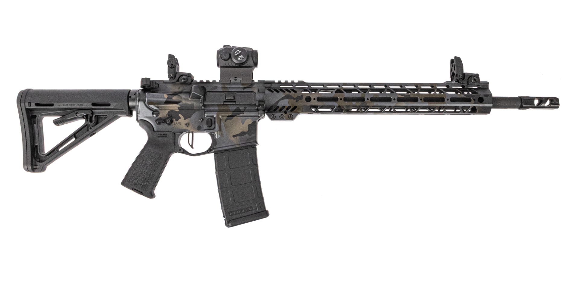 PSA Custom 16" 300 AAC Blackout MLOK Rifle with Romeo 5 Red Dot - Black OCP - Psa Custom