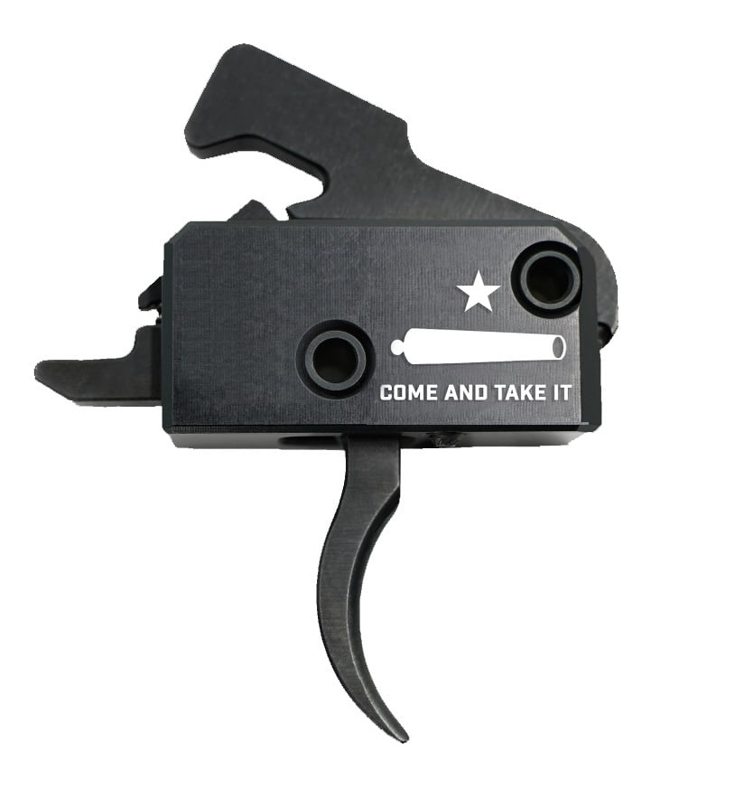 Rise Armament Curved Trigger RA-140 SST "COME AND TAKE IT" - RA-140-CTI - Rise Armament