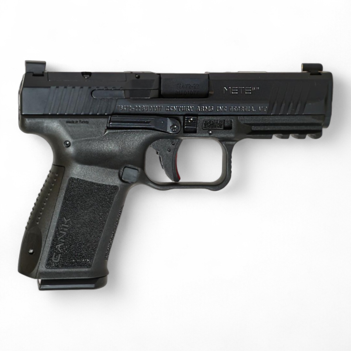 Canik METE SF One Series 4.19" 9mm (1)15rd Pistol, Black - Canik