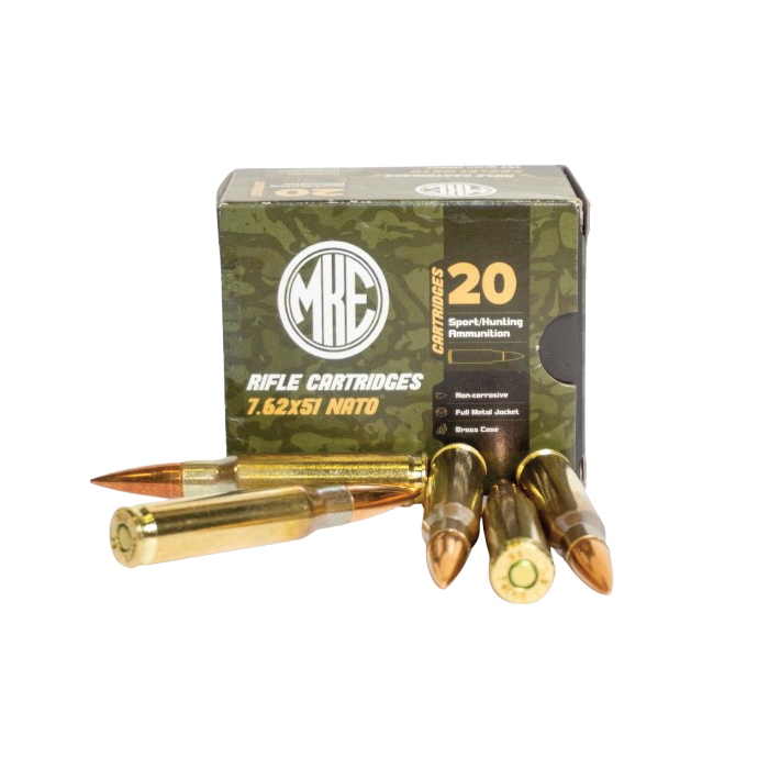 Century Arms MKE 7.62x51mm NATO 147 gr FMJ 20rds - Century Arms