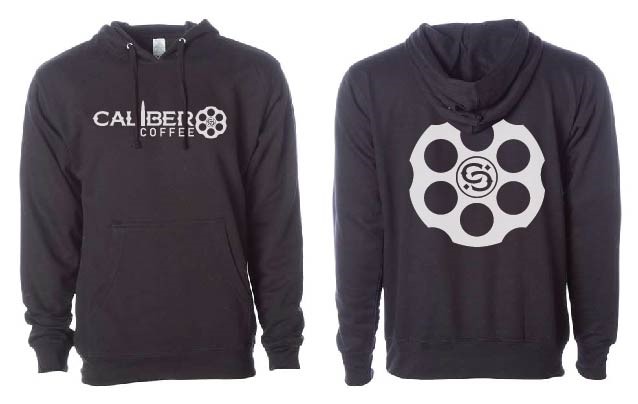 Caliber Coffee Hoodie, Black Large - Caliber Coffee