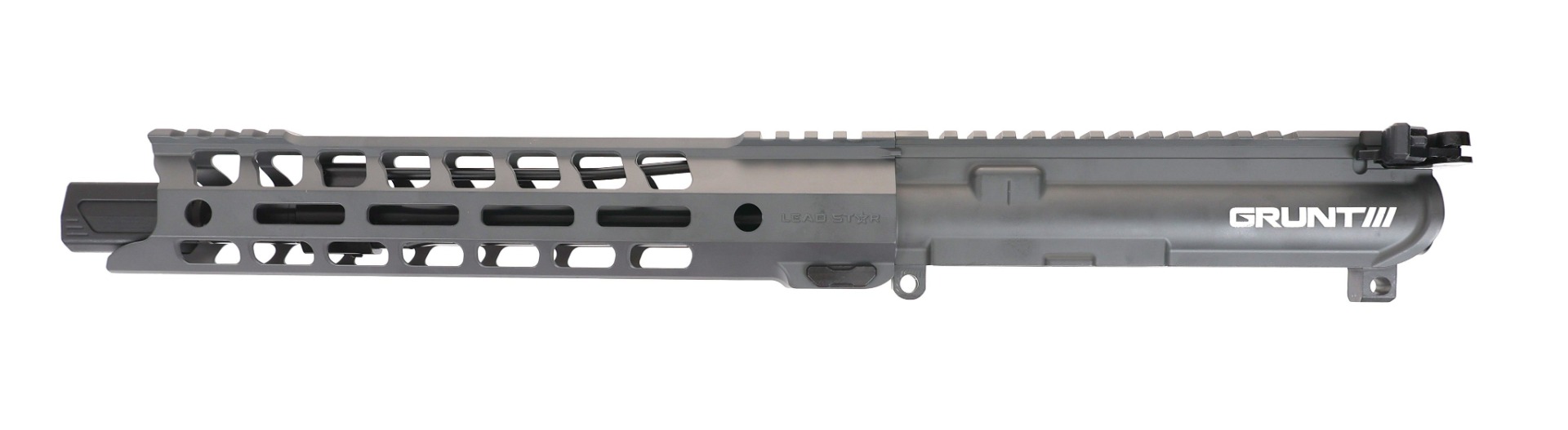 Lead Star Arms Upper Receiver - Grunt-15 10.5" 5.56 NATO with 11" Handguard (Concrete Gray) - Lead Star Arms