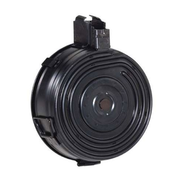 Century Arms 7.62x39 75 Round AK-47 Drum Magazine, Black - MAAK78B