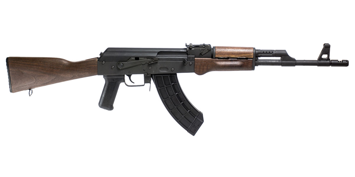 Century Arms VSKA 7.62x39 AK-47 Rifle With Walnut Furniture, Black - RI4373-N - Century Arms