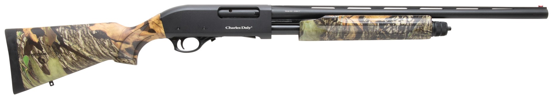 Charles Daly 301 Compact 20 Gauge Shotgun Pump Action 22" Mossy Oak Obsession - 930.225 - Charles Daly