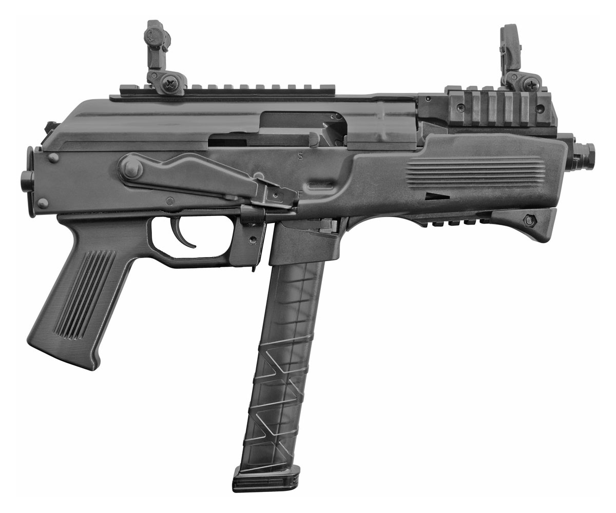 Charles Daly PAK-9 6.3" 9mm Pistol With Magazine Adapter, Black - CF440.130 - Charles Daly