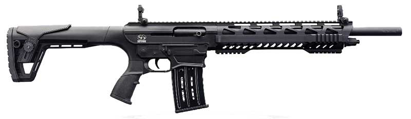 Charles Daly AR-12A Semi Auto 12 Gauge Shotgun, Black - 930.192 - Charles Daly