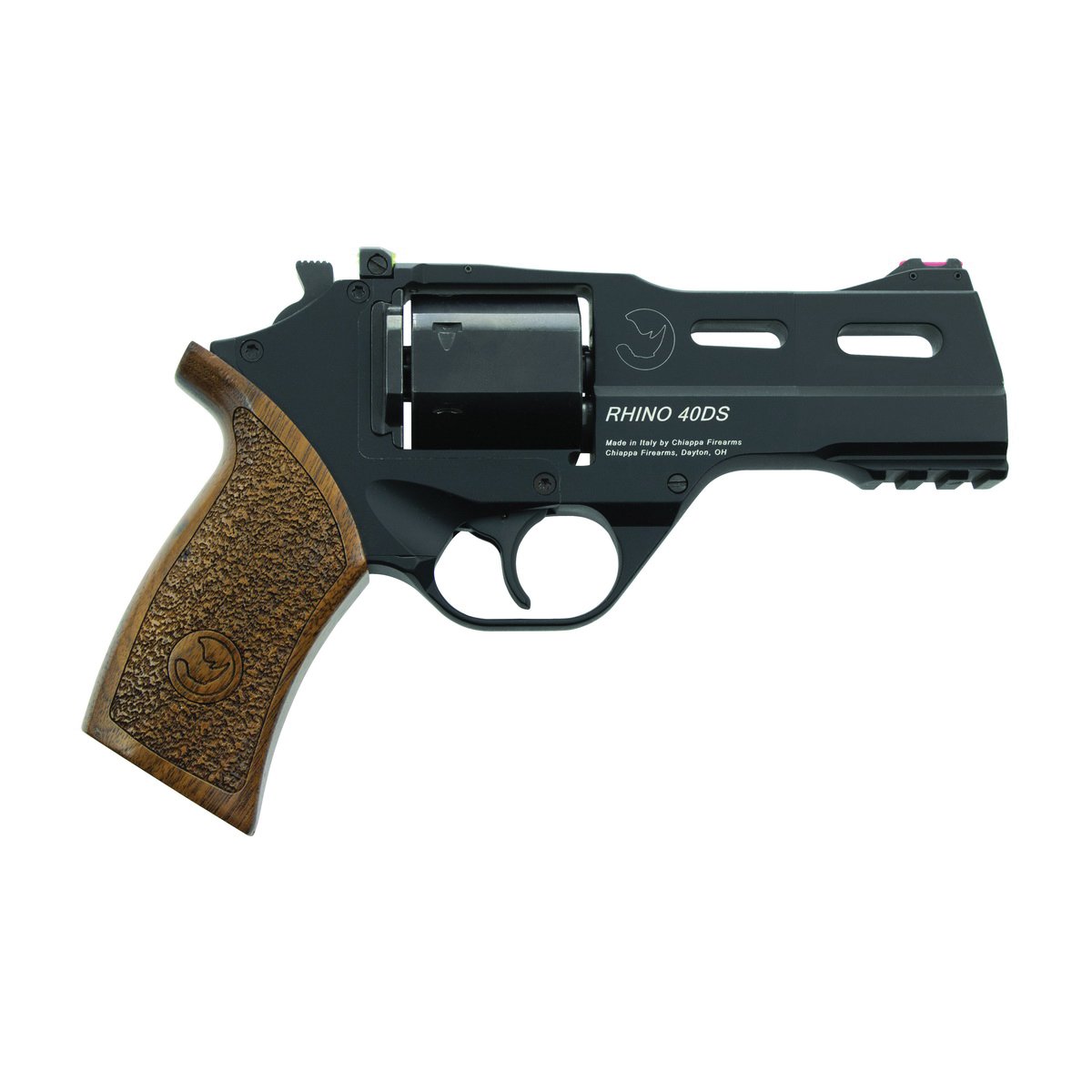 Chiappa Firearms Rhino 40SAR 9mm Revolver 4" 6rds, Black