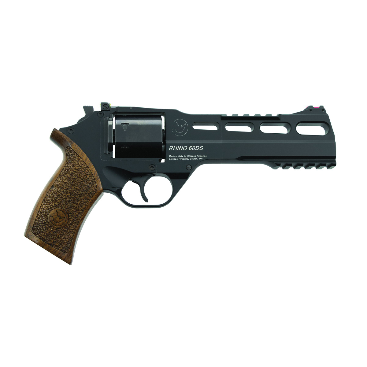 Chiappa Firearms Rhino 60SAR 9mm Revolver 6" 6rds, Black - Chiappa Firearms