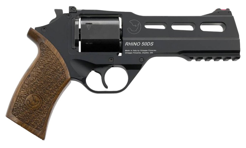 Chiappa Rhino 50DS 5" 9mm Revolver, Anodized Black - 340.245 - Chiappa Firearms