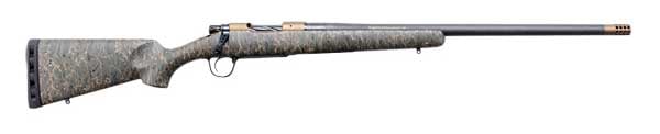 Christensen Arms Ridgeline 6.5 Crd Bolt-Action Rifle, Green w/ Black and Tan Webbing - 801-06020-00 - Christensen Arms