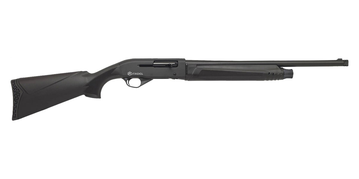Citadel Boss Hog 20" Semi-Auto 12 Gauge Shotgun 3", Black - KATAC1220 - Citadel