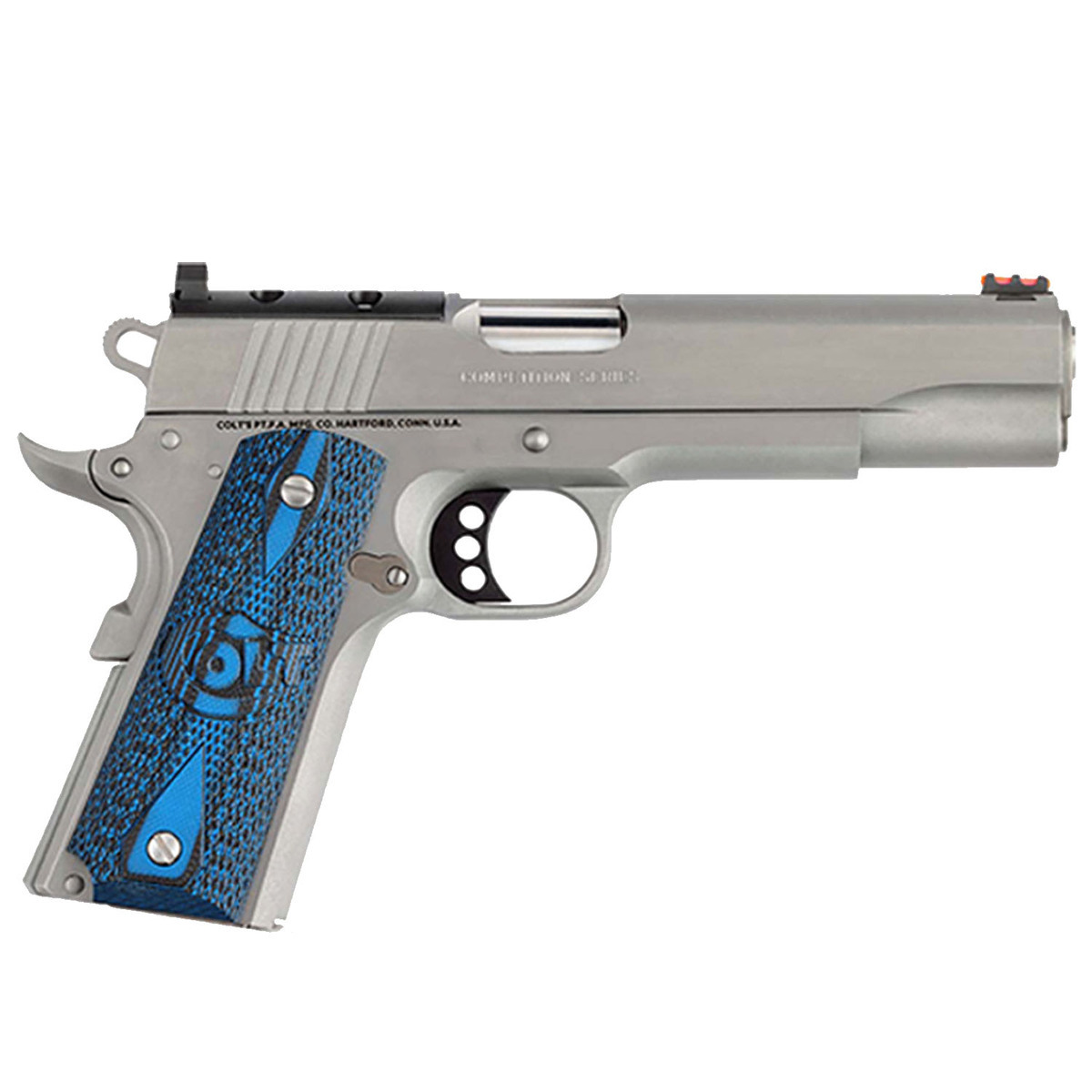 Colt Competition OR 1911 5" .45 ACP 8rd Stainless Pistol - O1070CCS-OR - Colt