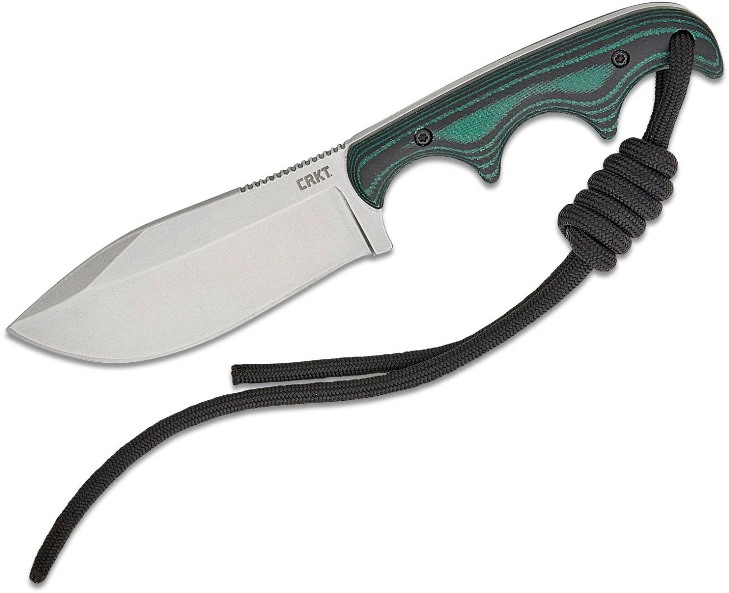 CRKT Minimalist Nessmuk, Green/Black - 2376 - Crkt