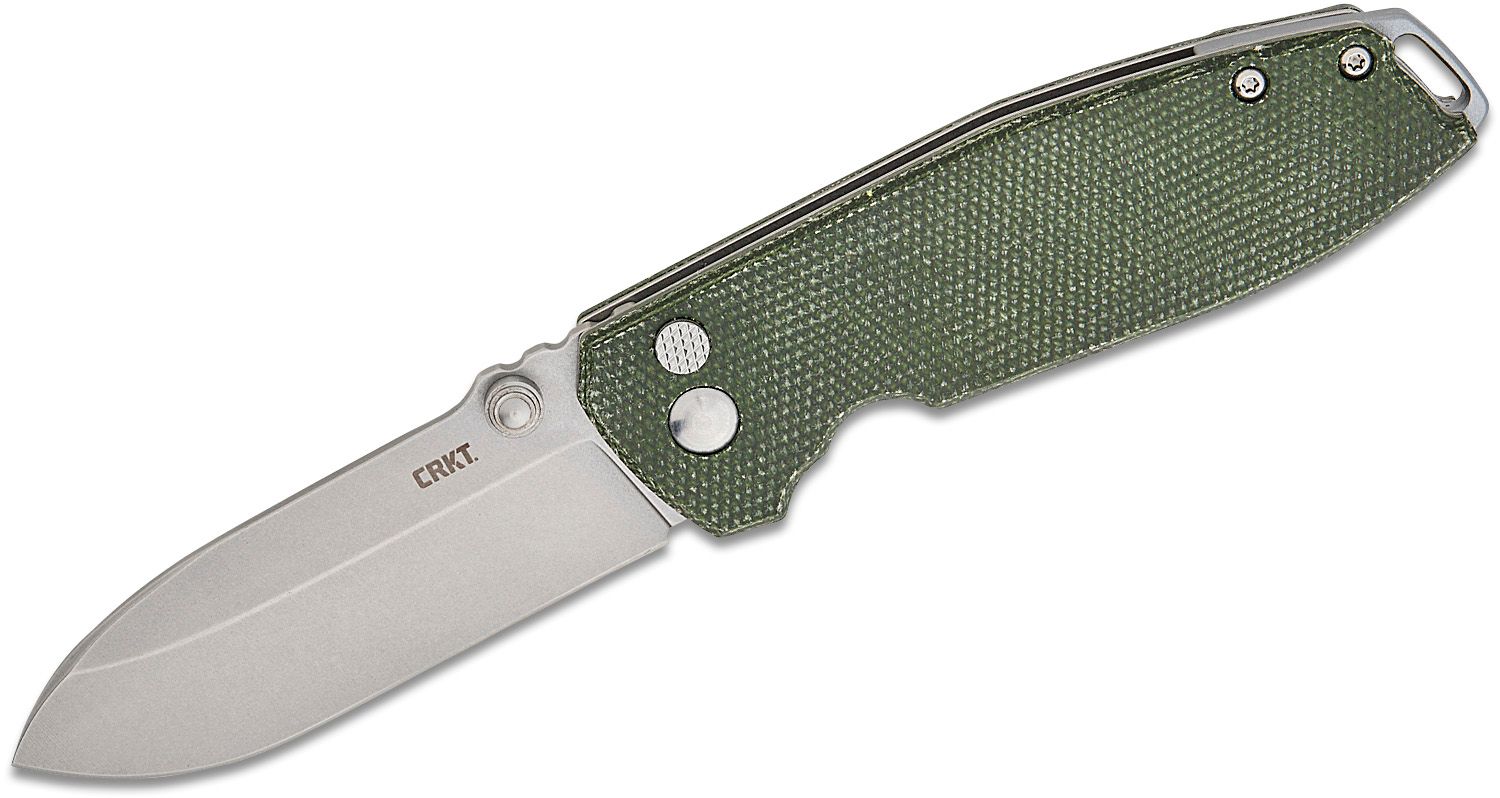 CRKT Squid XM Button Lock Green - 2495GR - Crkt