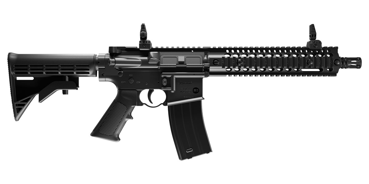 Crosman Full Auto R1 BB Air Rifle, Black - CFAR1B - Crosman