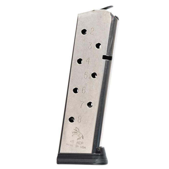 Colt 8rds .45 ACP, Stainless Steel - Colt