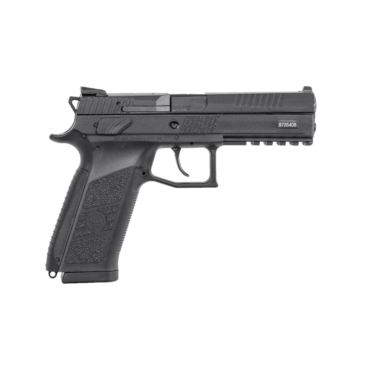 CZ P-09 Duty 9mm Pistol, Black - 91620 - Cz