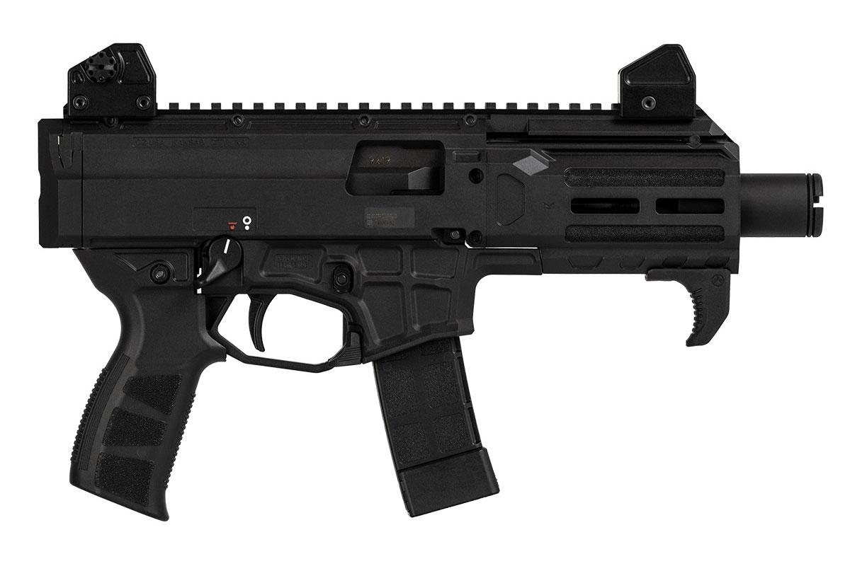 CZ Scorpion Evo 3+ Micro 4.2" 9mm Pistol, Black - 91420 - Cz