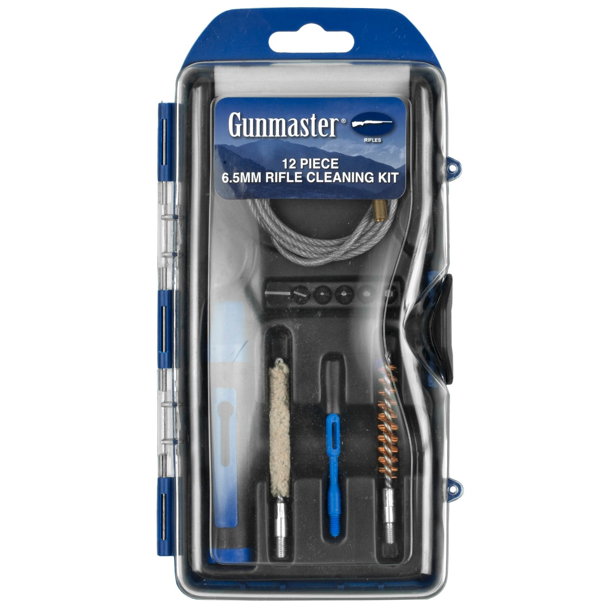 DAC GunMaster 12 Piece Rifle Cleaning Kit With Pull Through And Driver Set - GM65LR - Dac