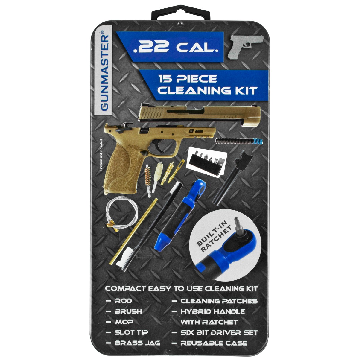 DAC GunMaster 16 Piece Universal Rifle Cleaning Kit - 38258 - Dac