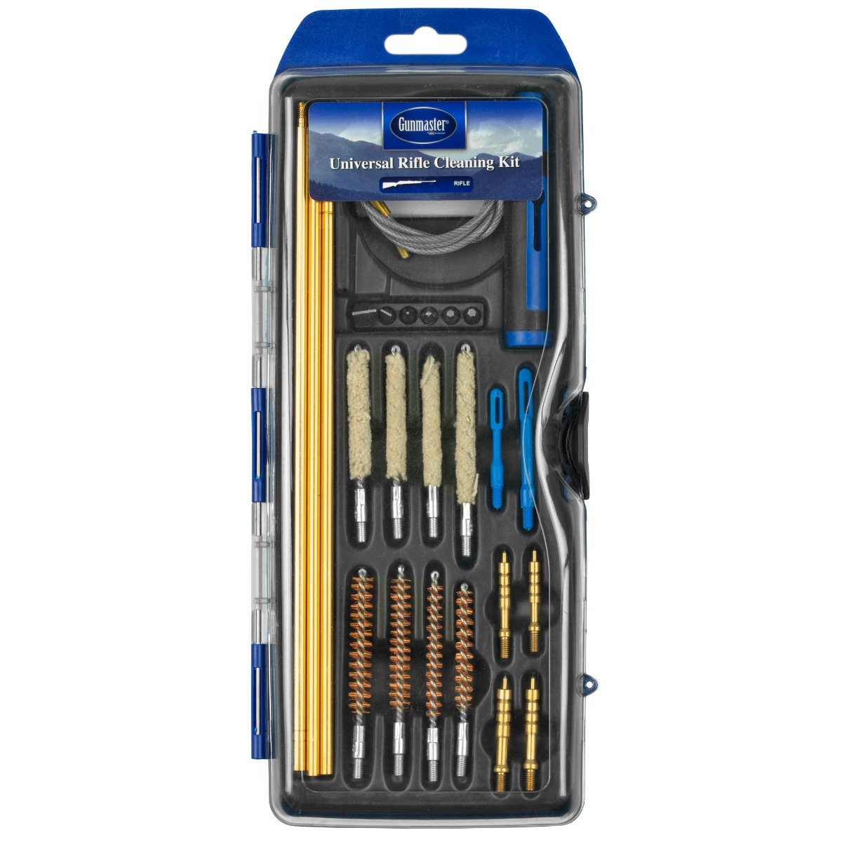 DAC GunMaster Universal Hybrid Rifle 26 Piece Cleaning Kit - GMLRHY - Dac