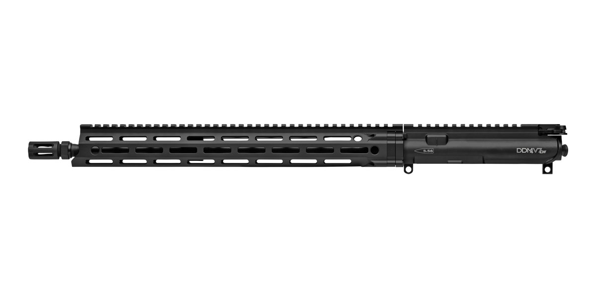 Daniel Defense DDM4V7 Lightweight 16" 5.56 AR-15 Upper, Black - 23-128-02932-047