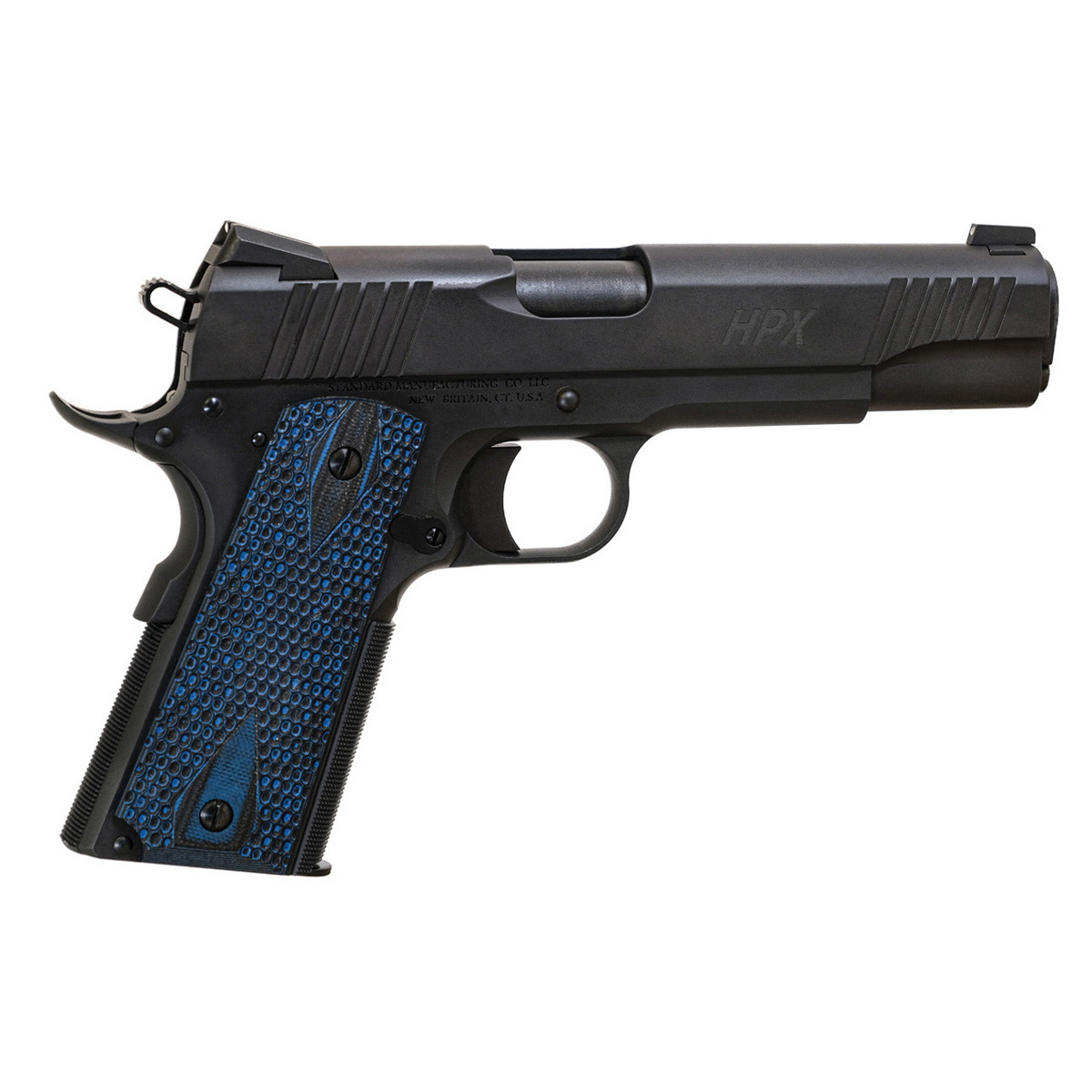 Standard MFG 1911 .45 ACP 5" 7rds, Black - Standard Mfg
